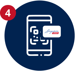 Step 4 Track parcel with SingPost Mobile App