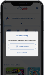 Enhance security with Touch or Face ID
