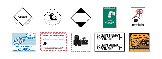 Handling labels