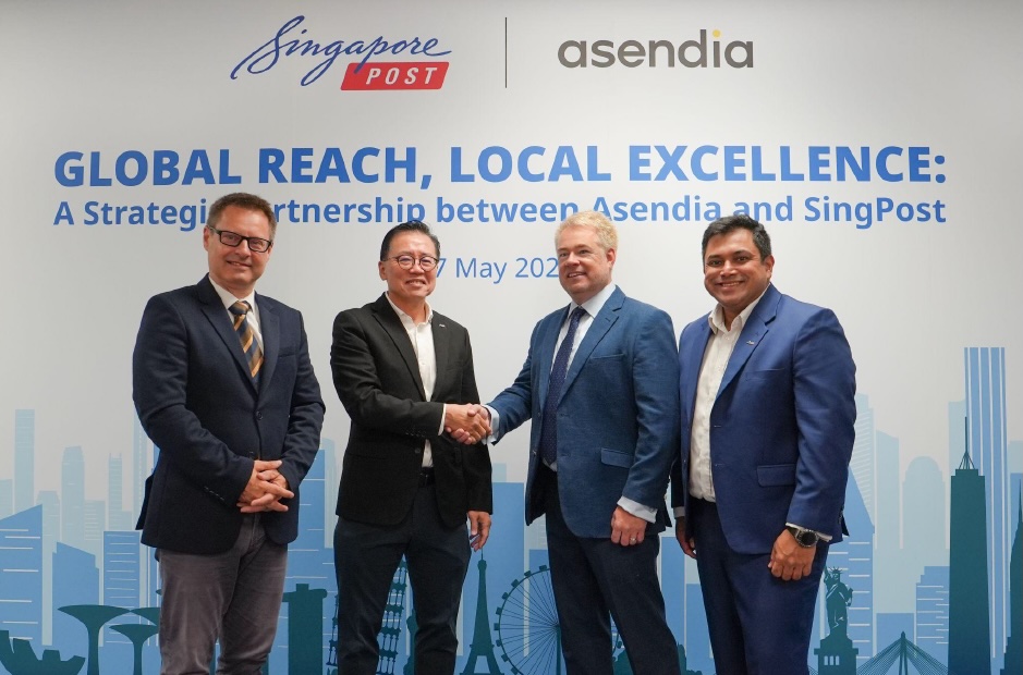 Asendia and Singapore Post Form Strategic Partnership to Strengthen APAC Cross-Border E-commerce Gateway