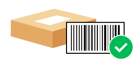 Barcodes can be clearly read