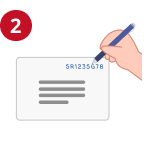 Write Digital Stamp on Envelope