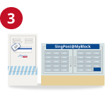 Post a Posting Box or SingPost@MyBlock