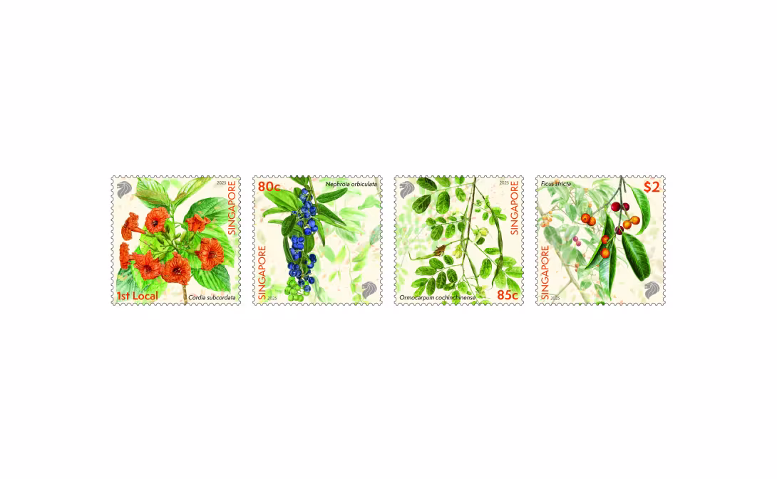"Critically Endangered Flora of Singapore – Flora of Coastal Forests" Stamp Issue