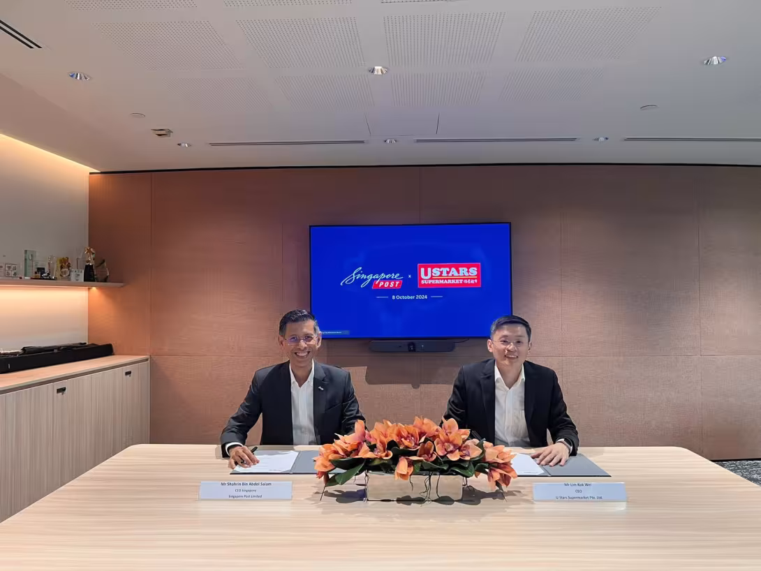 SingPost Partners with U Stars Supermarket to Expand Services Deeper into the Heartlands