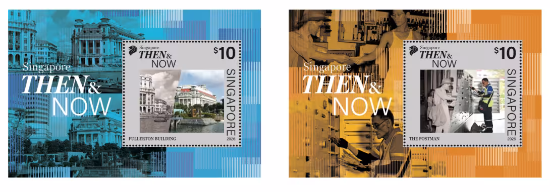 Singapore's first lenticular stamps