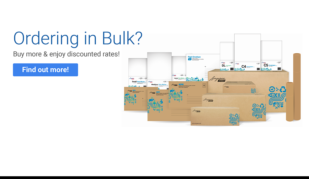 singpost non standard mail size